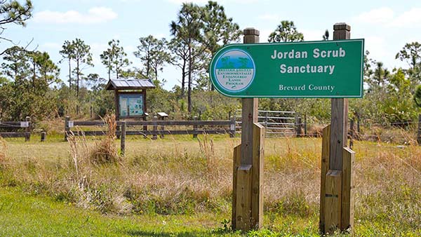 Jordan Scrub Sanctuary Sign