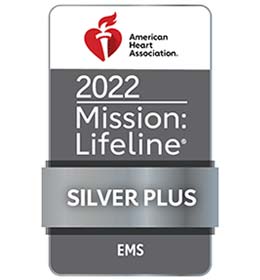 American Heart Association. 2022 Mission Lifeline. Silver Plus.