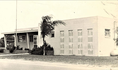 North Brevard Public Library building.