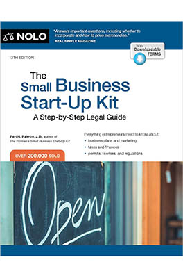 The small business start-up kit book cover