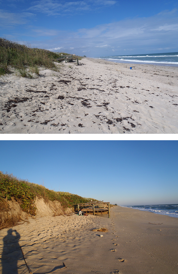 Brevard County Shore Protection - South Beaches Before and After Brevard County Shore Protection - South Beaches Before and After