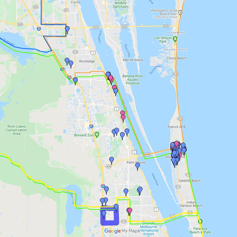 District 4 Project Map. Click link for details.