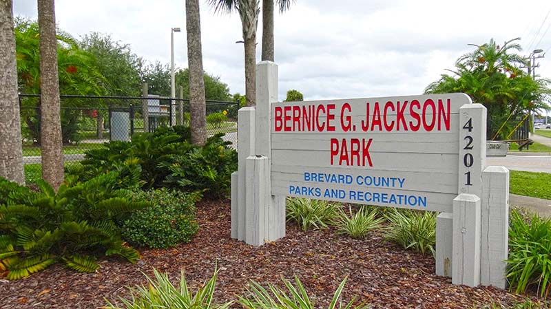 Bernice G Jackson Park Sign