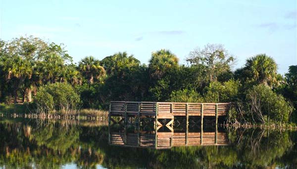 Dock on the water Dock on the water