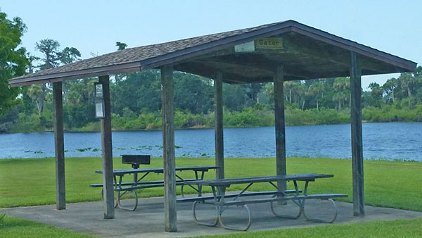 Gator Pavilion waterfront