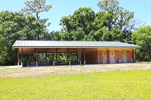 Pavilion and Restrooms