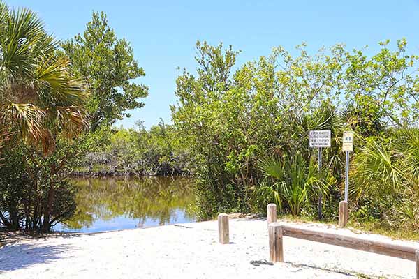 Canoe Launch area