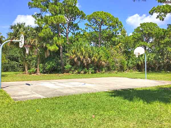 Outdoor Basketball Court