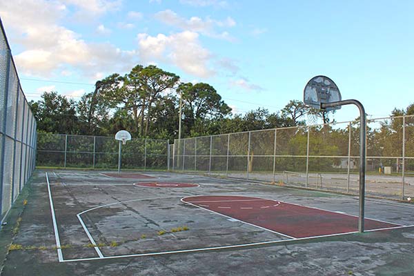 Outdoor Basketball Court