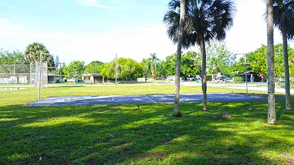 Outdoor Basketball Court