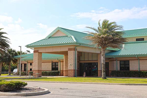 South Beach Community Park Gymnasium Entrance South Beach Community Park Gymnasium Entrance