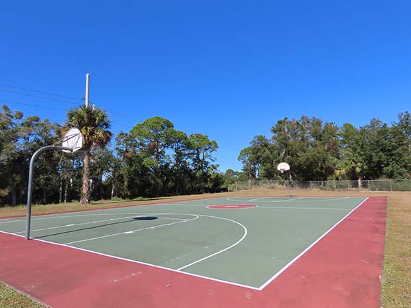 Outdoor Basketball Court