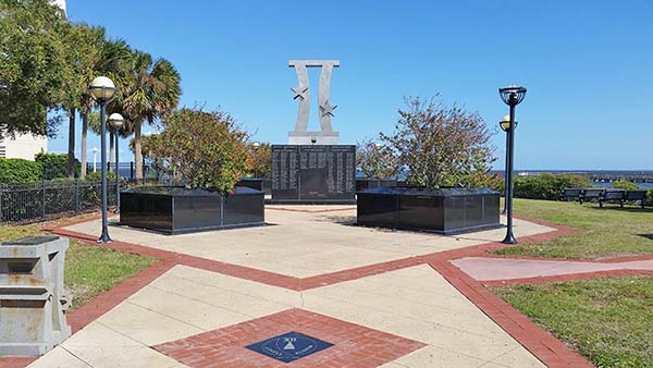 Spacewalk of fame memorial