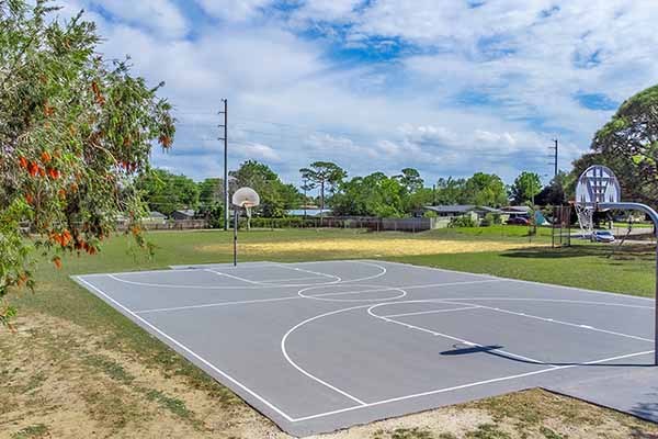 Basketball court