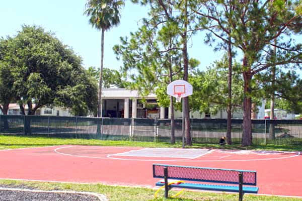 Outdoor Basketball Court