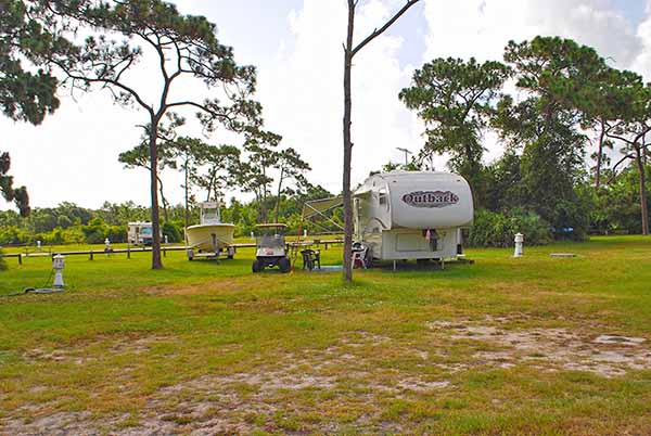 Campers and boat trailers
