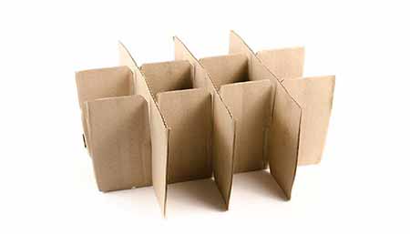 Cardboard packing insert