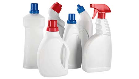 Plastic spray and pump bottles